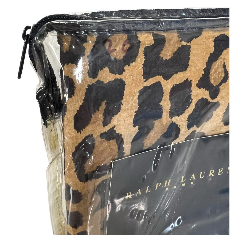 NEW Single RALPH LAUREN Home ARAGON Standard PILLOW SHAM Animal LEOPARD NEW - Picture 3 of 7